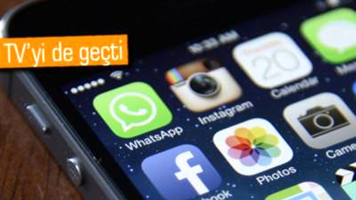 Akıllı Telefon Uygulamaları Tv\'yi Geçti!