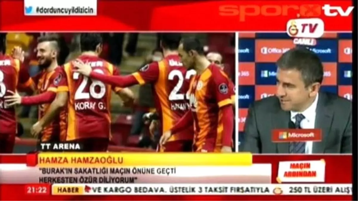 Hamzaoğlu: "Burak İçin Bile Bile Lades Dedik"