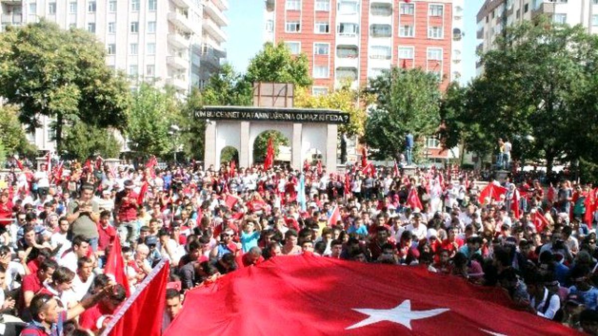 Konya\'da Teröre Tepki