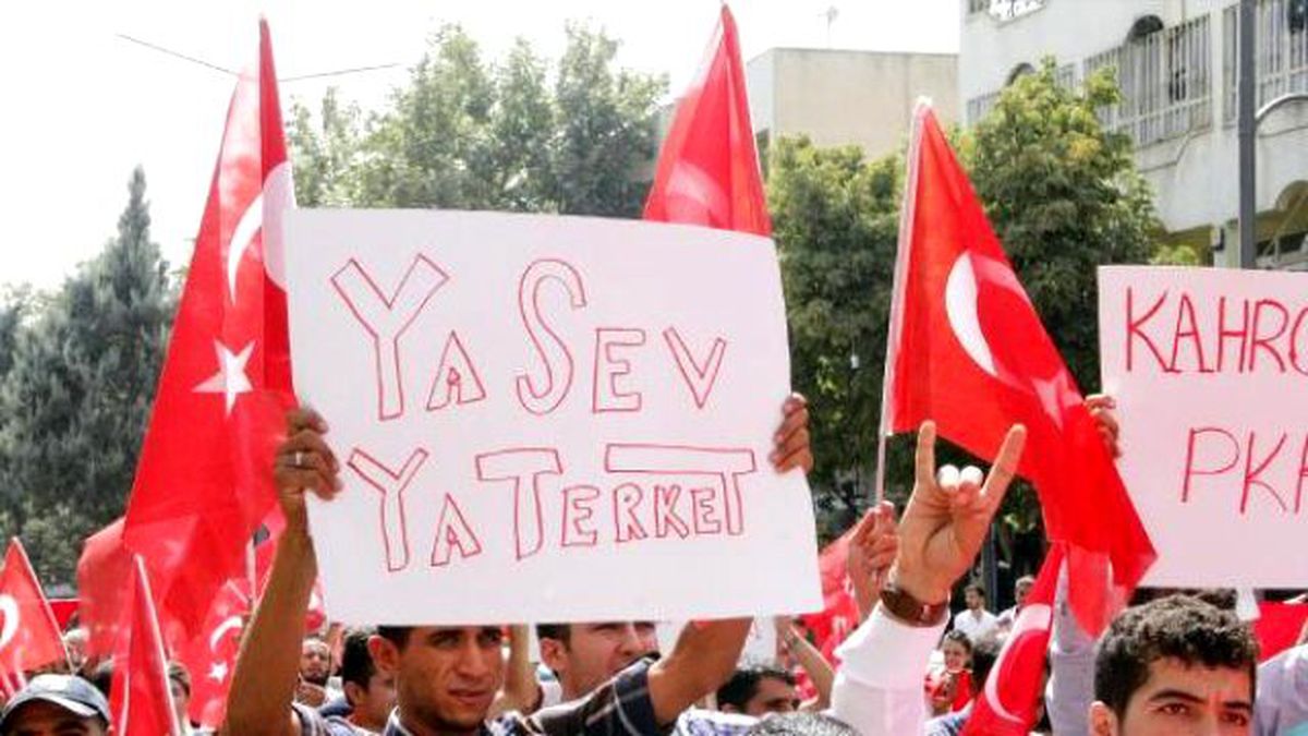 Şanlıurfa\'da Terör Protestosu