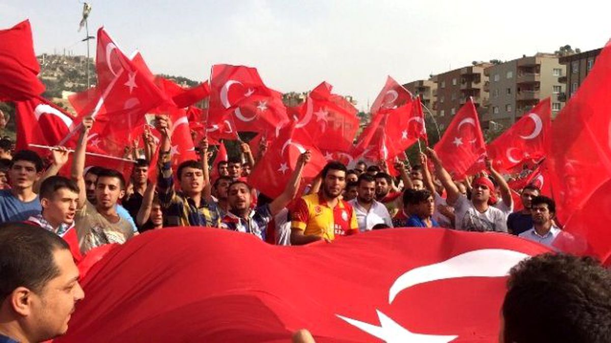 Terör Saldırıları Mardin\'de Protesto Edildi