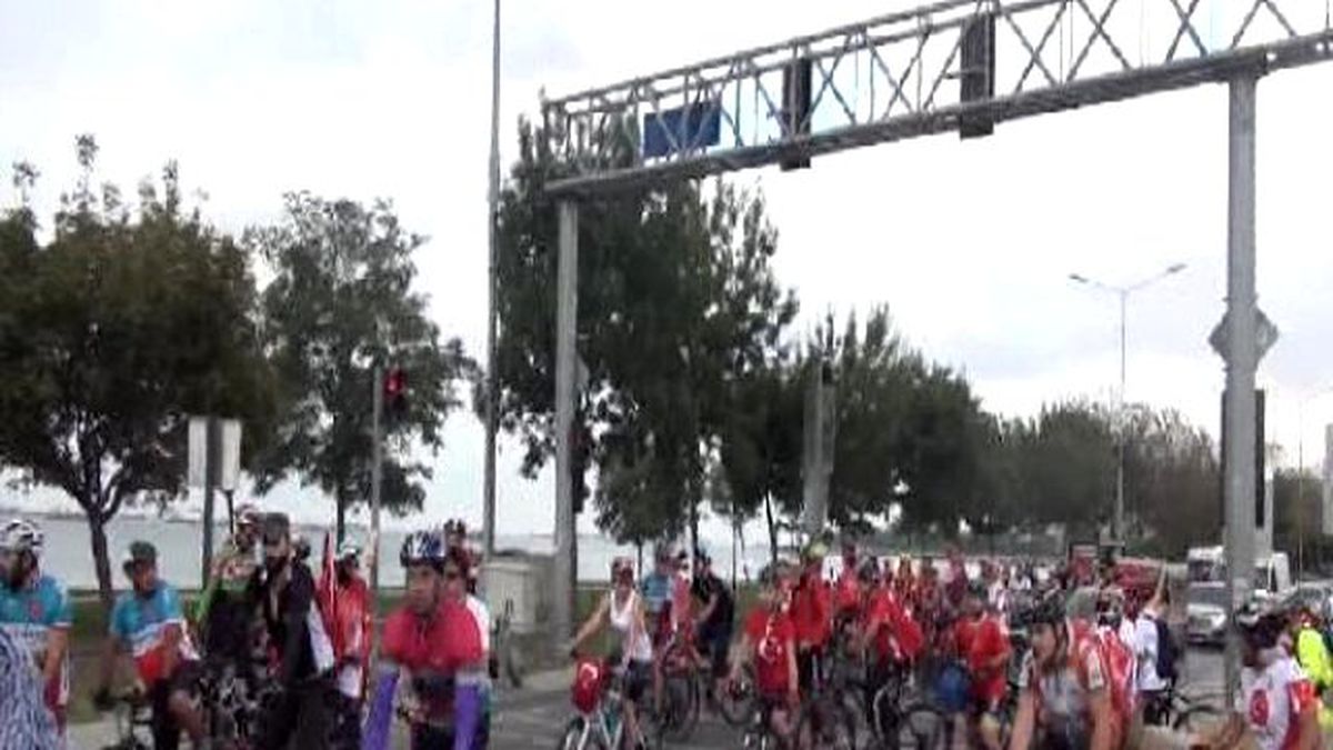 Terörü Protesto İçin Pedal Çevirdiler