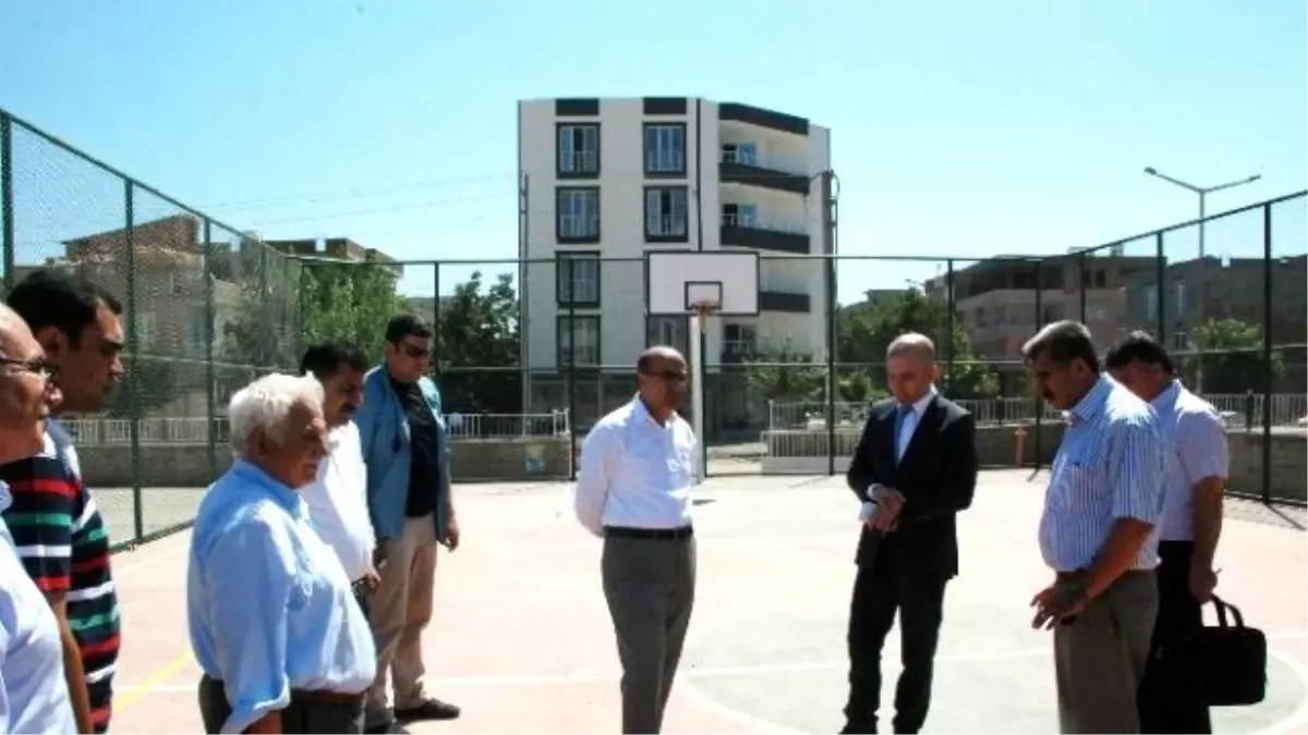 Adıyaman\'da Basketbol Sahasız Okul Kalmayacak