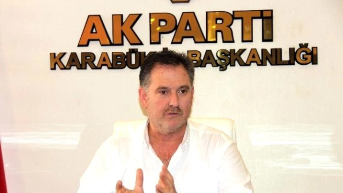 AK Parti Karabük İl Başkanı Timurçin Saylar Açıklaması