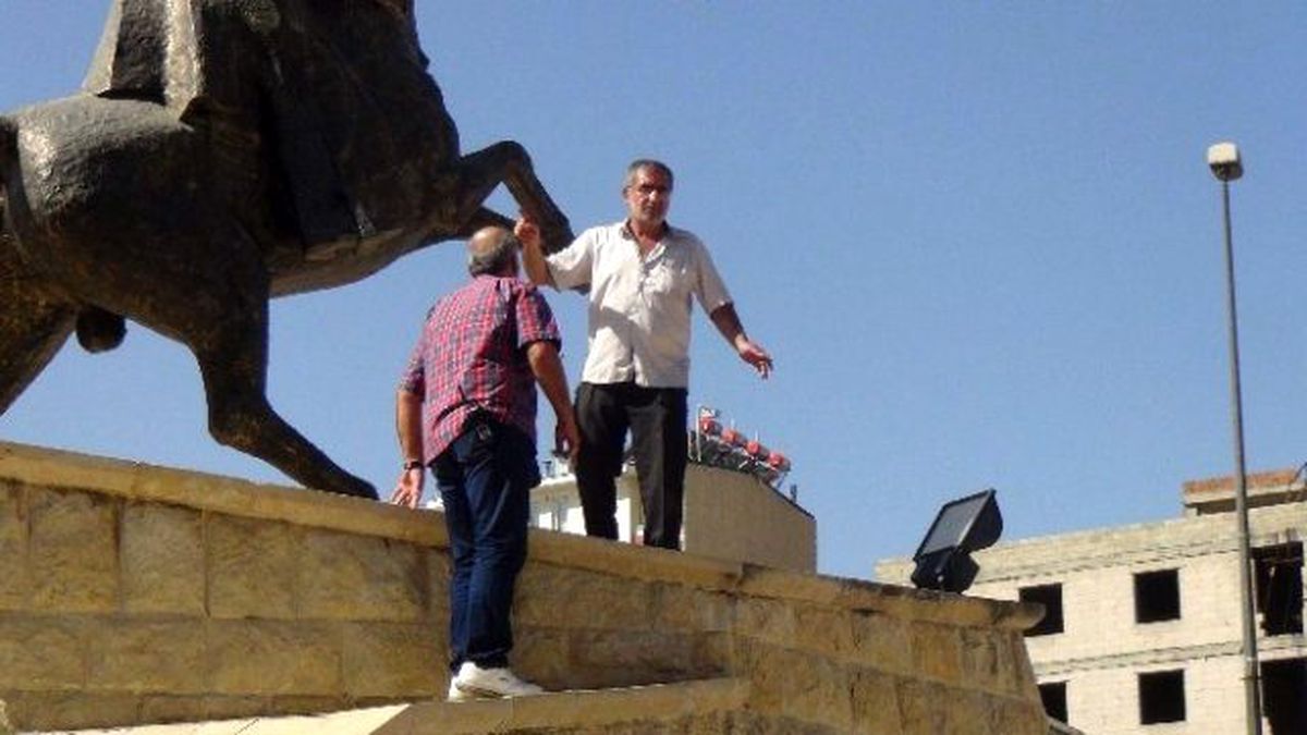 Alkollü Vatandaştan İlginç Terör Protestosu