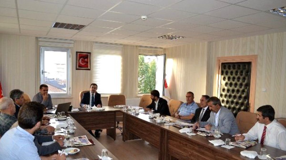 Asp İl Müdürü Abdulhakimoğulları, Muhtarlarla İstişare Etti