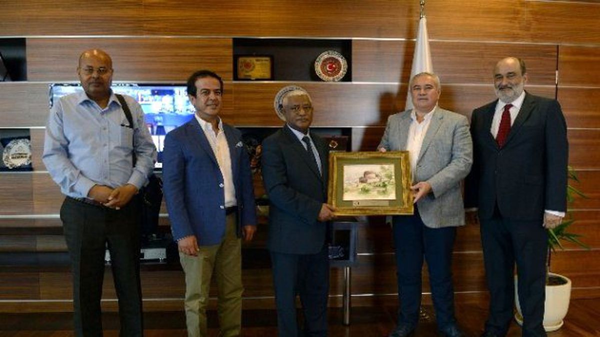 Atso ve Atb Başkanları Etiyopya Heyetini Konuk Etti