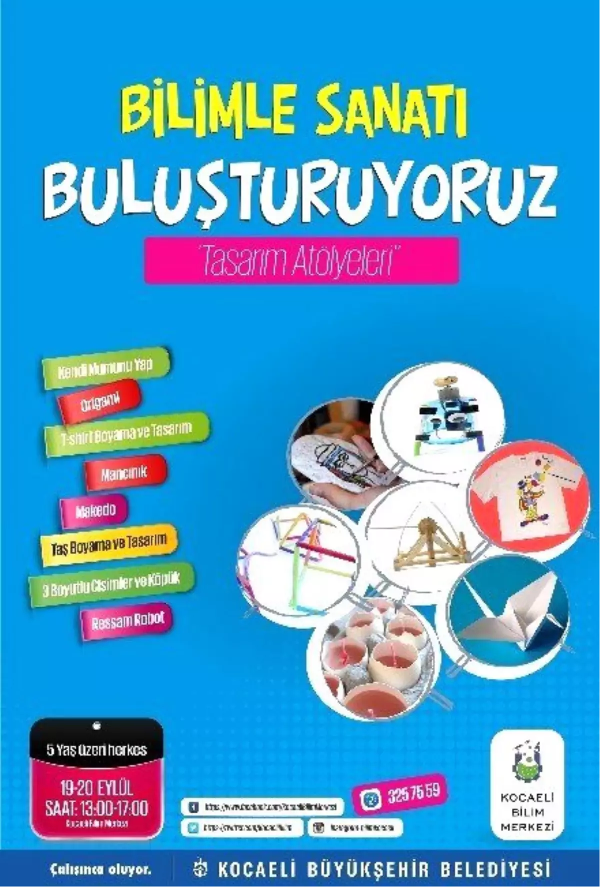 Bilimle Sanat Bilim Merkezi\'nde Buluşacak