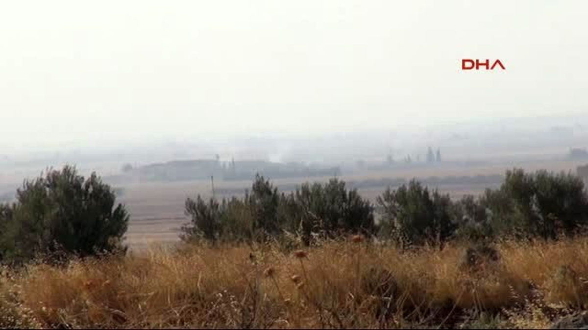 Kilis Savaş Uçakları Kilis Sınırında Işid\'i Vuruyor