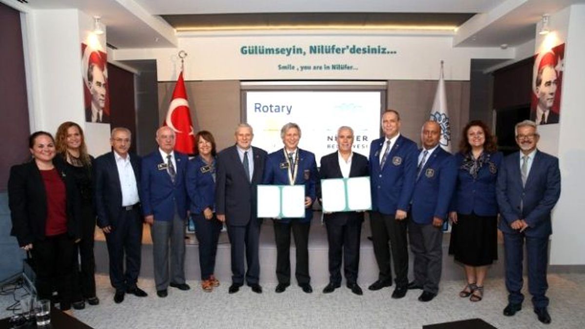 Nilüfer Belediyesi ile Rotary Arasında Yeni Protokol