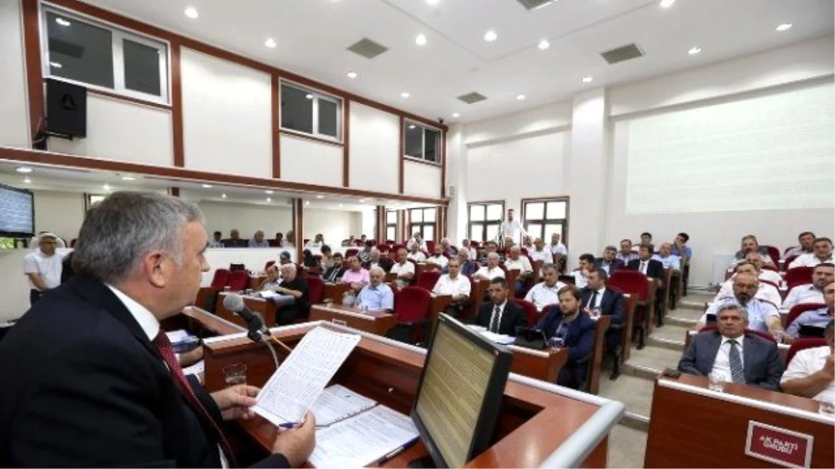 Sakarya Büyükşehir Belediyesi Eylül Ayı Meclisi Toplandı