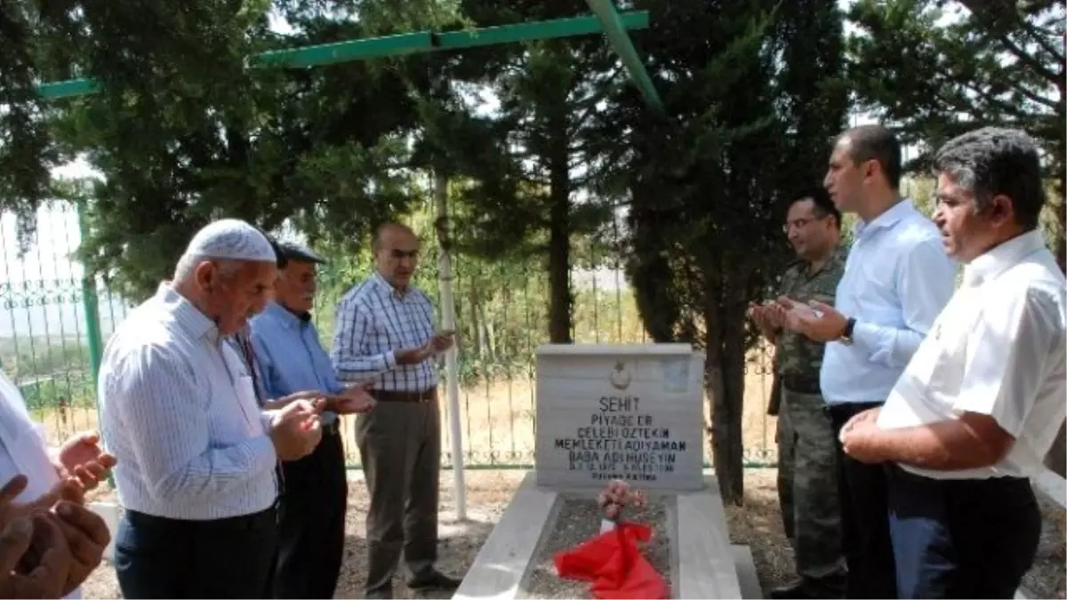 Şehit Piyade Er Çelebi Öztekin Mezarı Başında Anıldı