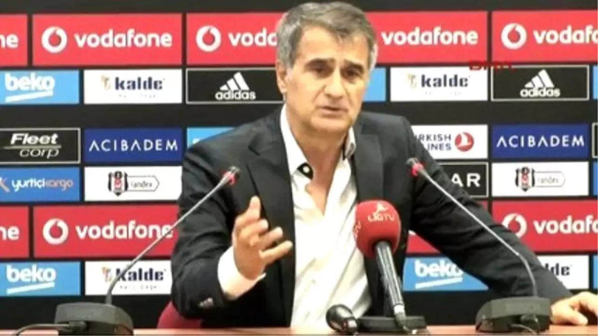 Şenol Güneş\'ten Futbolcularına....