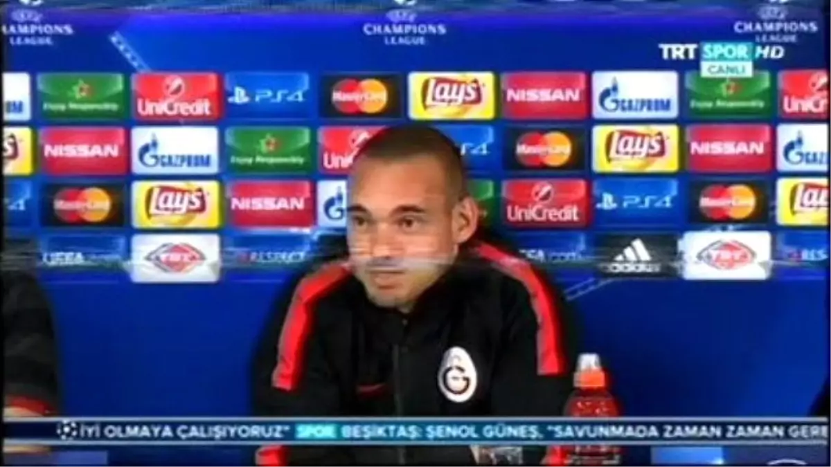 Wesley Sneijder: "Her Zaman Kazanan Bir Oyuncu Oldum"