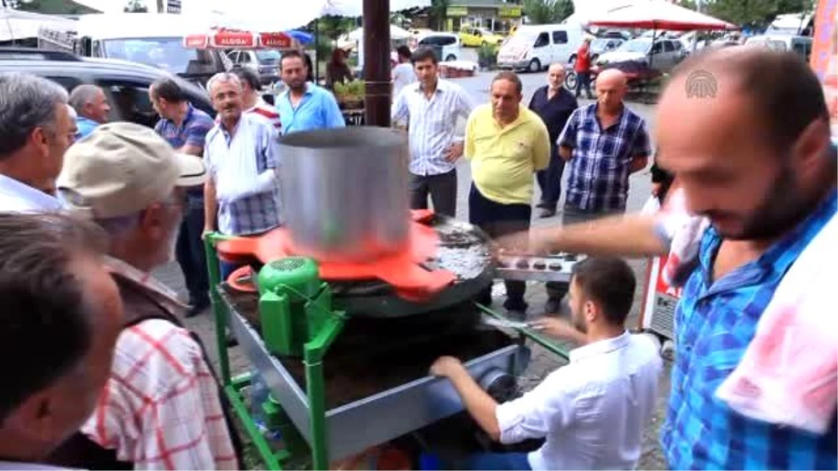 Karadenizli Baba Oğul Yaş Çayı Kuru Çaya Dönüştüren Makine Yaptı