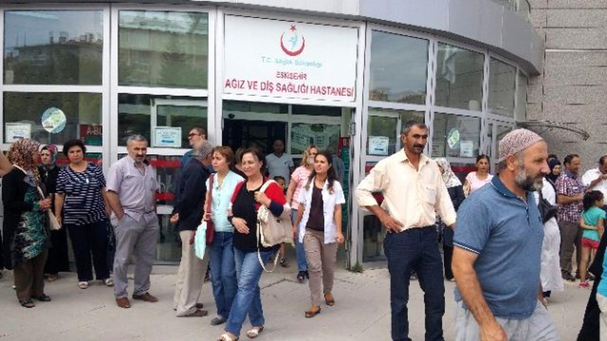 Ağız ve Diş Sağlığı Hastanesi\'nde Sivil Savunma Tatbikatı