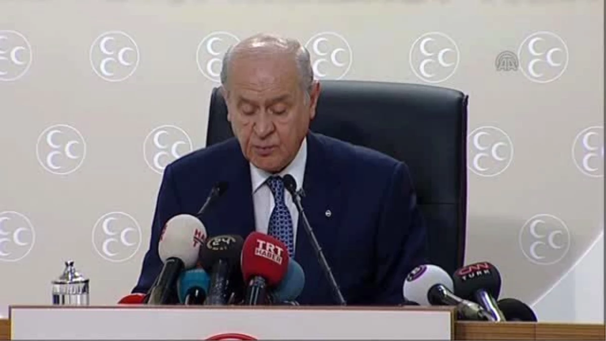 Bahçeli: "Pkk ile Kürt Kökenli Kardeşlerimizi Bir Görmek Cinayettir"