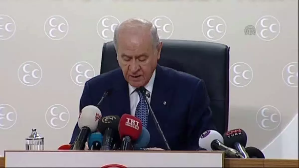 Bahçeli: "Terör Bir Sonuçtur"