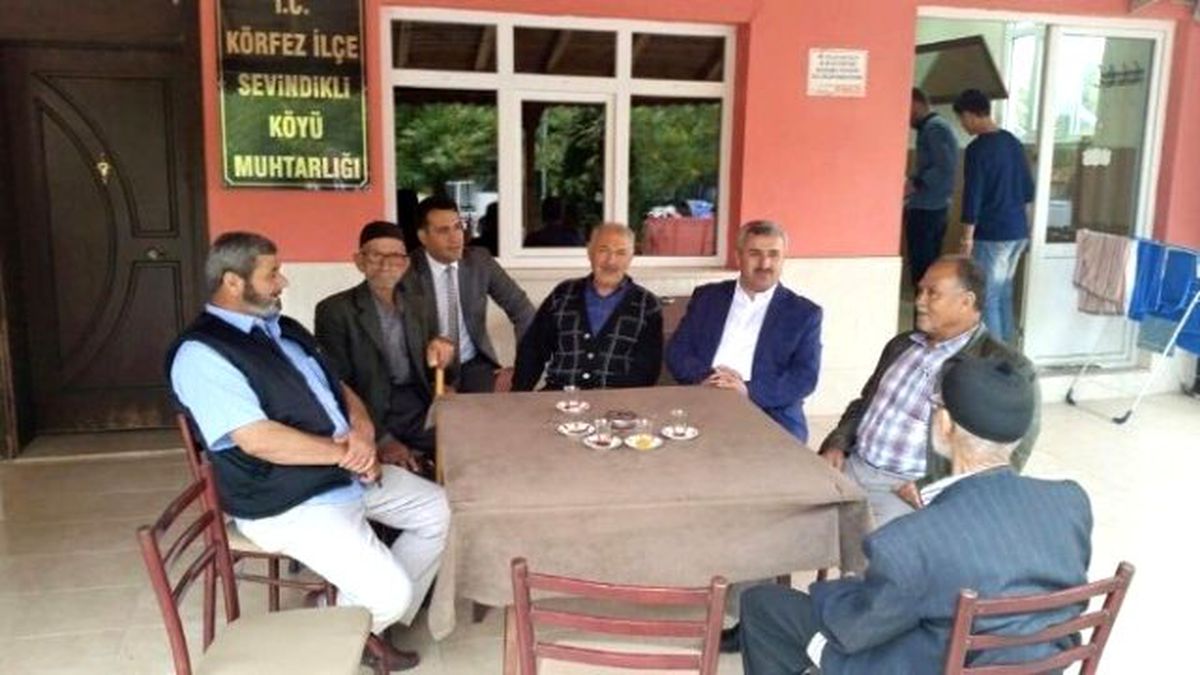 Başkan Baran\'dan Köylülere Ziyaret
