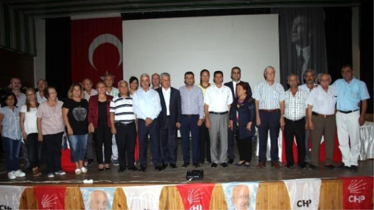 CHP Pozantı\'da Şenol Eroğlu Güven Tazeledi
