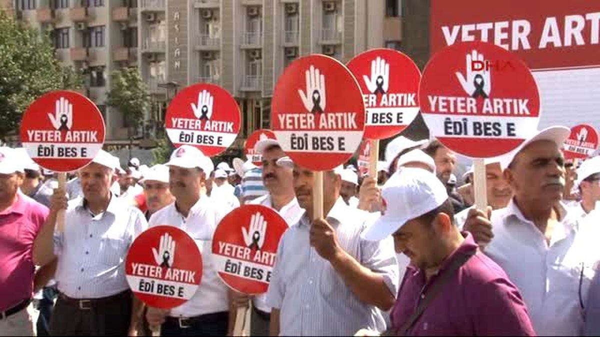 Diyarbakır'da 565 Sivil Toplum Örgütü PKK'ya 'Silah Bırak' Çağrısı Yaptı