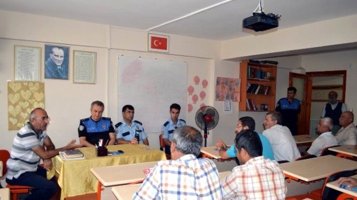 Erzincan Emniyet Müdürlüğü Huzur Toplantılarını Sürdürüyor