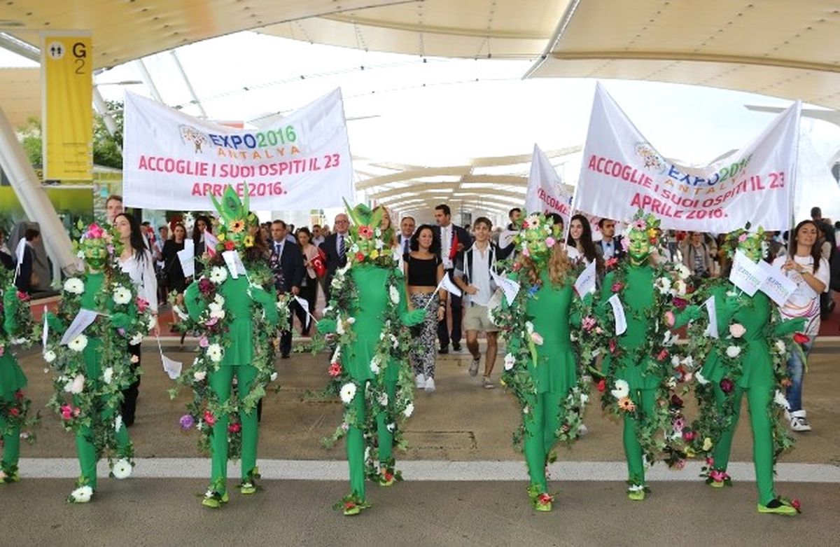 Expo 2016 Antalya\'dan Milano\'da Gövde Gösterisi