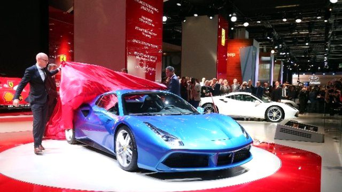 Ferrari 488 Spıder Franfurt\'ta Görücüye Çıktı