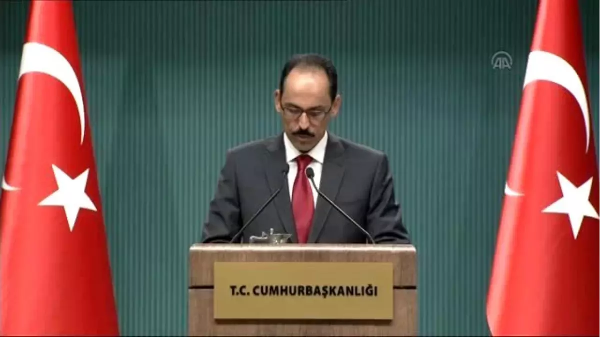 İbrahim Kalın: "Cumhurbaşkanımızın Milletle Temasını Kesmesini Bekleyemeyiz"