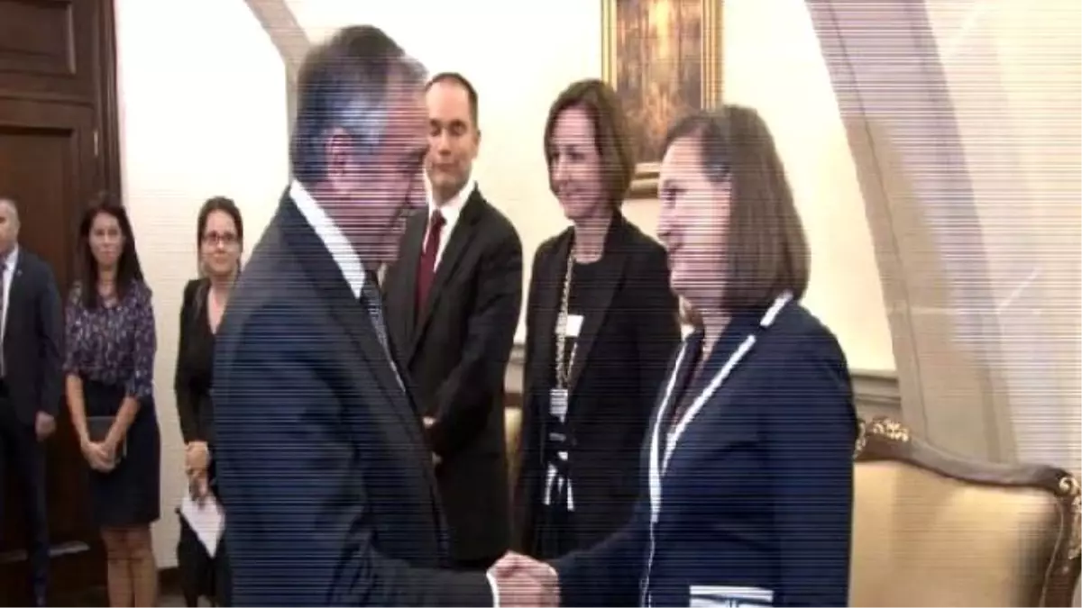 KKTC Cumhurbaşkanı Akıncı, Victoria Nuland\'ı Kabul Etti