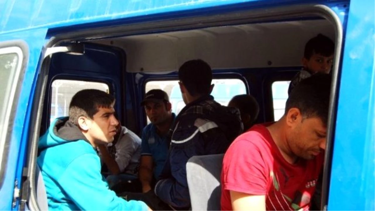 Tekirdağ\'da 51 Suriyeli Sığınmacı Yakalandı