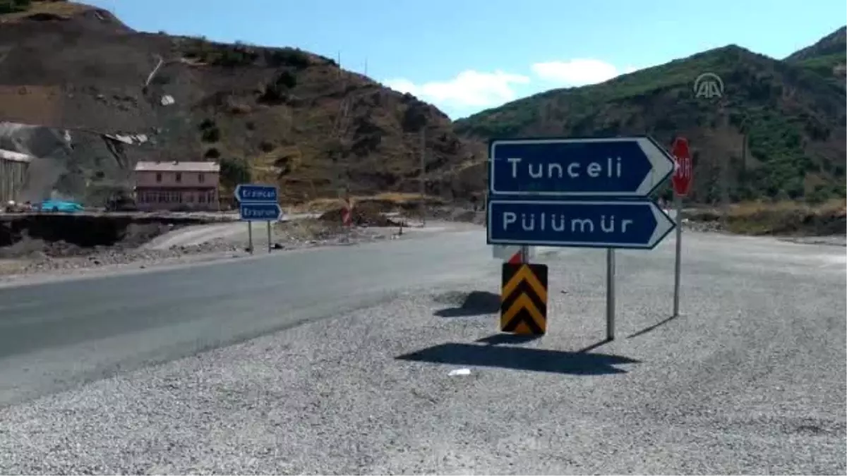 Tunceli\'de 2 İlçe Yolunun Ulaşıma Kapatılması