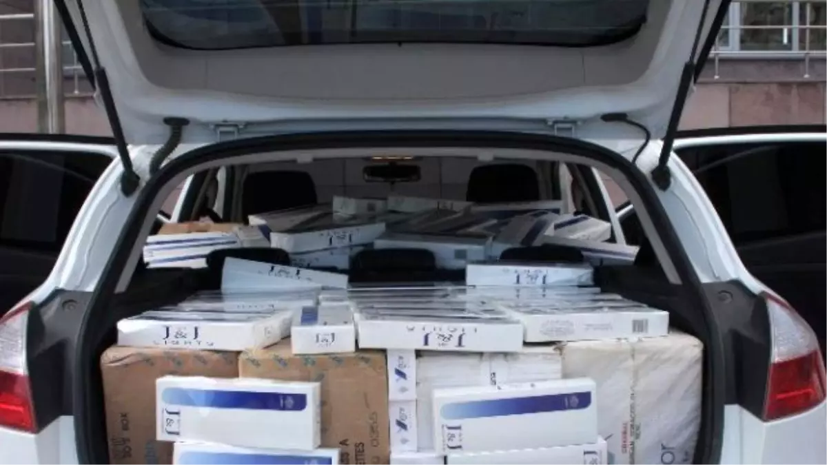 Yozgat Emniyeti 96 Bin Paket Kaçak Sigara Yakaladı