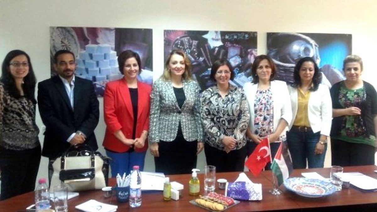 Atasoy, Filistin\'de Paltrade Ticaret Merkezini Ziyaret Etti