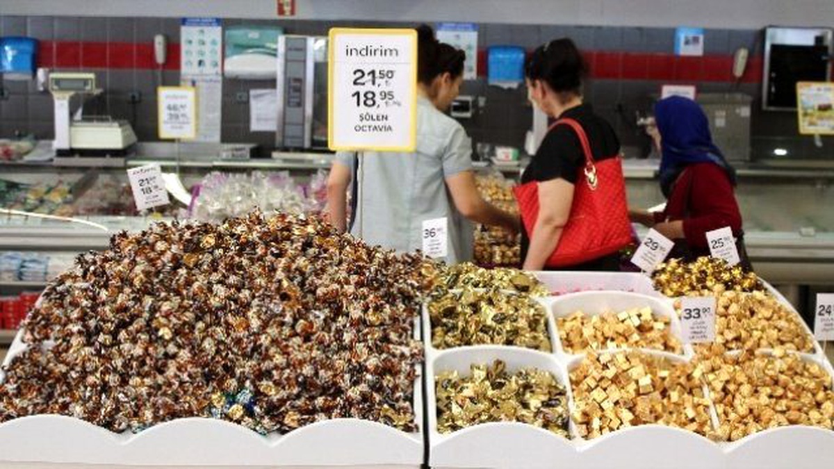 Bayramın Vazgeçilmezi \'Şeker\' Tezgahta
