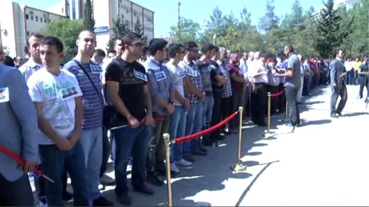 Şehit Komiser İzgi ile Polis Memurları Uludağ ve Arslan İçin Tören (1)