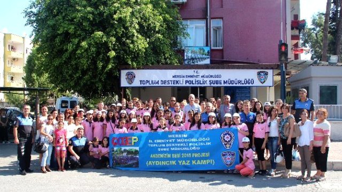 Toplum Destekli Polislerden Çocuklara Yaz Kampı