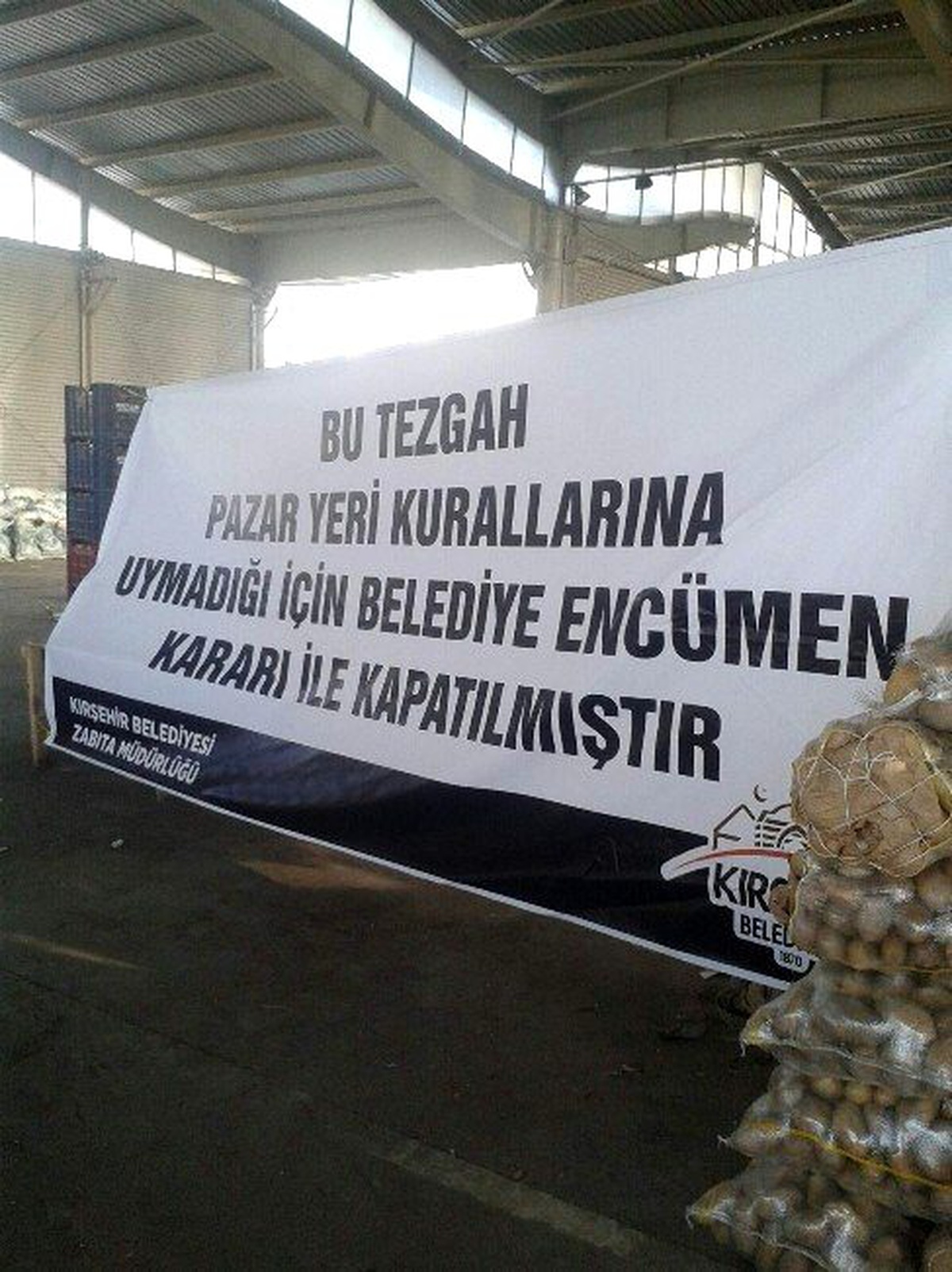Zabıta Ekipleri Pazar Yerinde Denetim Yaptı