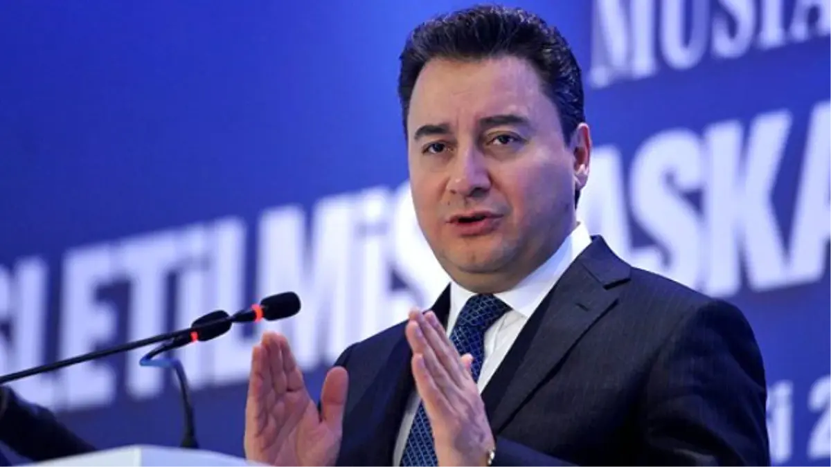 Ali Babacan\'dan Türkiye Ekonomisi İle İlgili İtiraflar