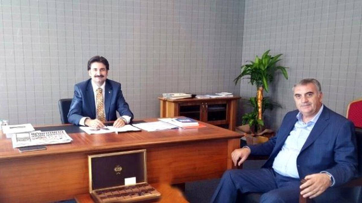 Başkan Toçoğlundan Ayhan Sefer Üstün\'e Ziyaret