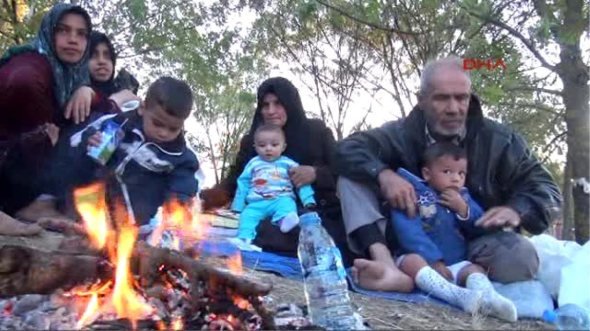 Edirne - Suriyelilerin Bekleyişi 3\'üncü Günde Devam Ediyor