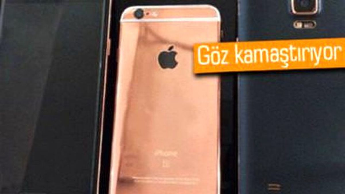 İphone 6s\'i Altın Kaplatabilirsiniz