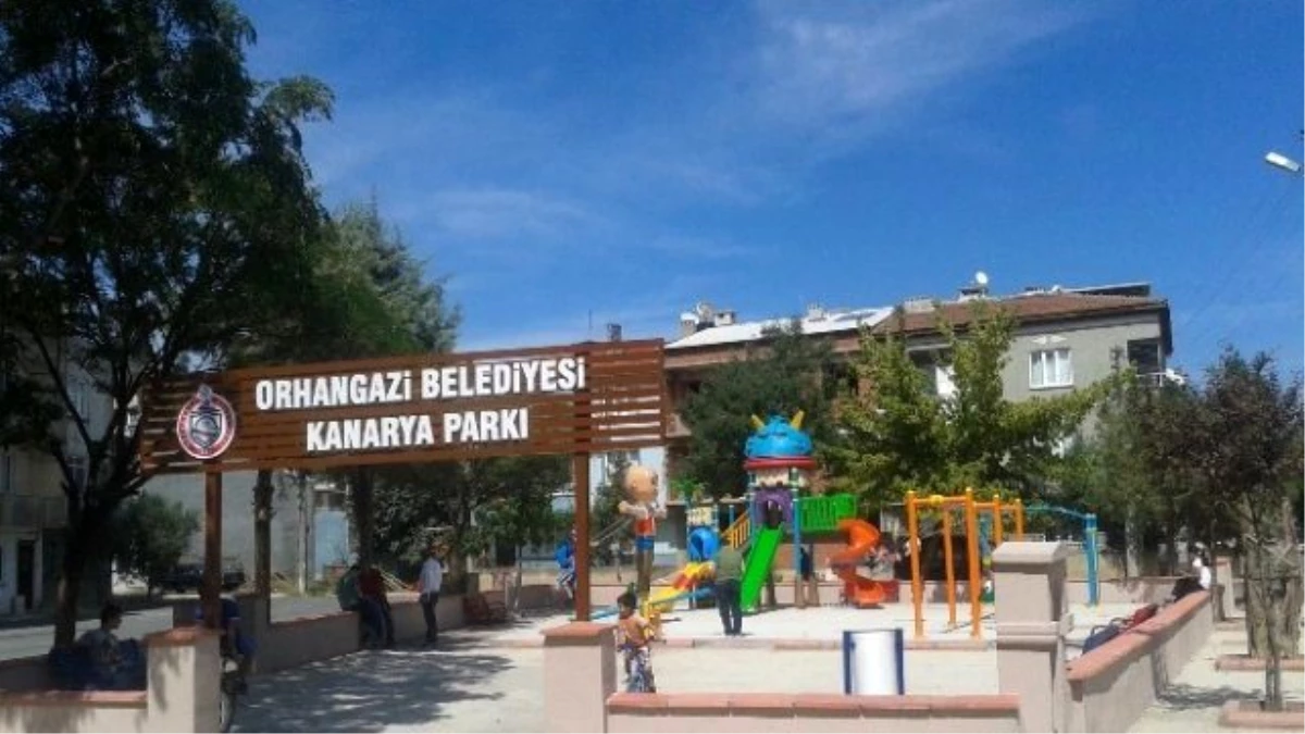 Orhangazi\'deki Parklar Yenileniyor