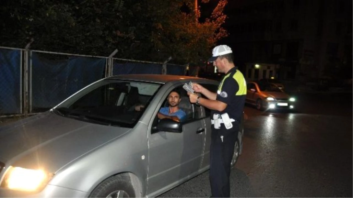 Polis Ekipleri Çerkezköy\'de Huzur Denetimini Sıklaştırdı
