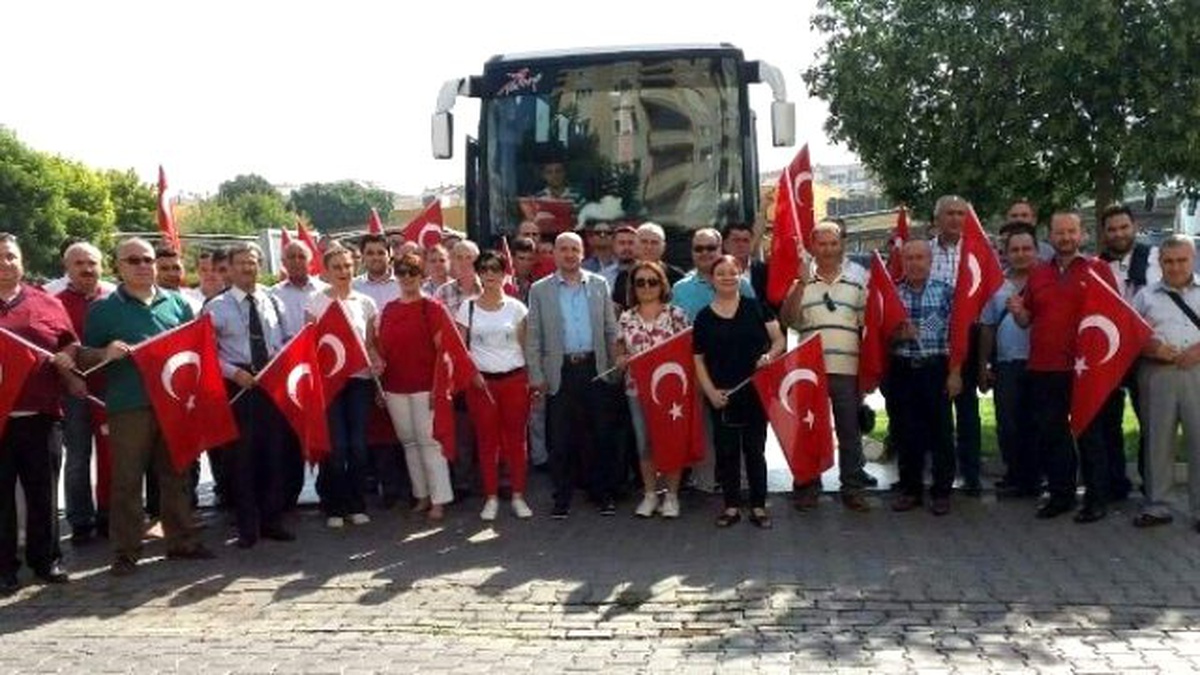 Teröre Hayır Yürüyüşü İçin Ankara\'ya Gittiler