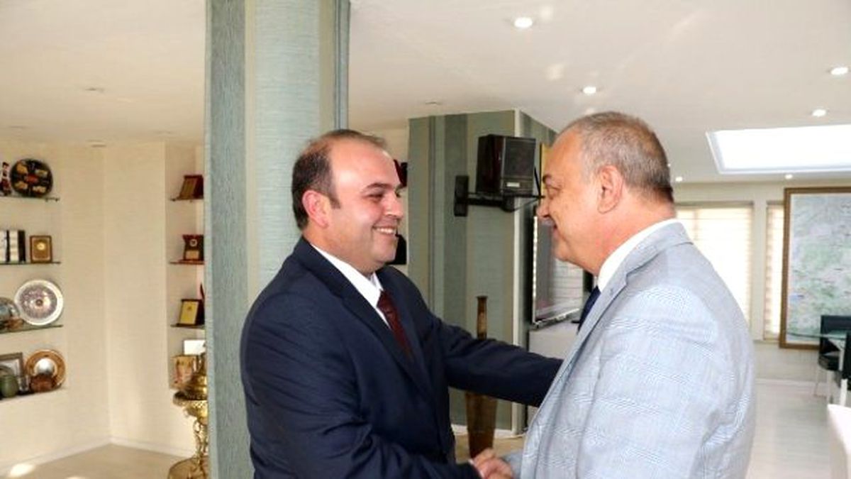 Uncu\'dan Başkan Ergün\'e Ziyaret