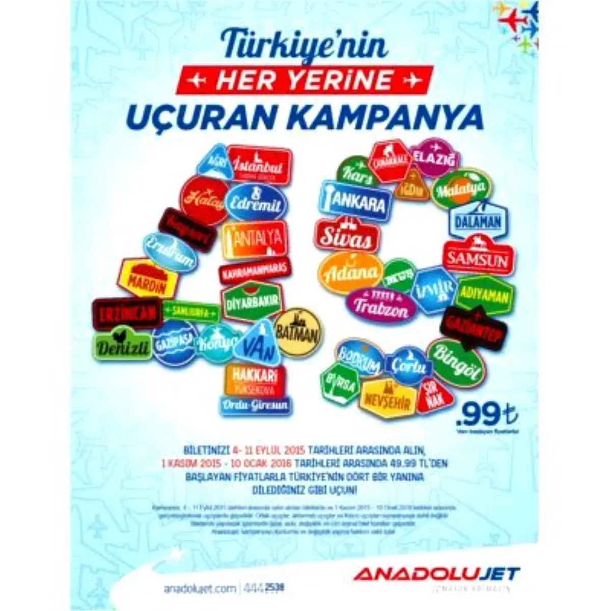 Anadolujet\'te Şimdi Al Sonra Uç Zamanı