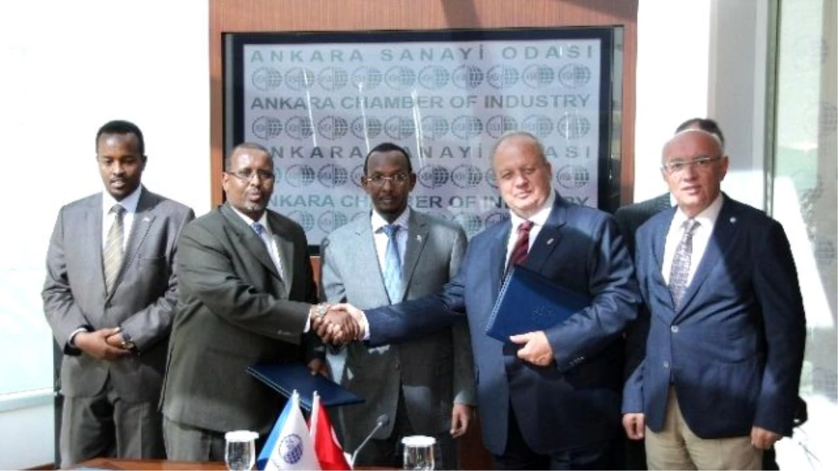 Ankara Sanayi Odası ile Somali Ticaret ve Sanayi Odası Arasında İşbirliği Anlaşması İmzalandı