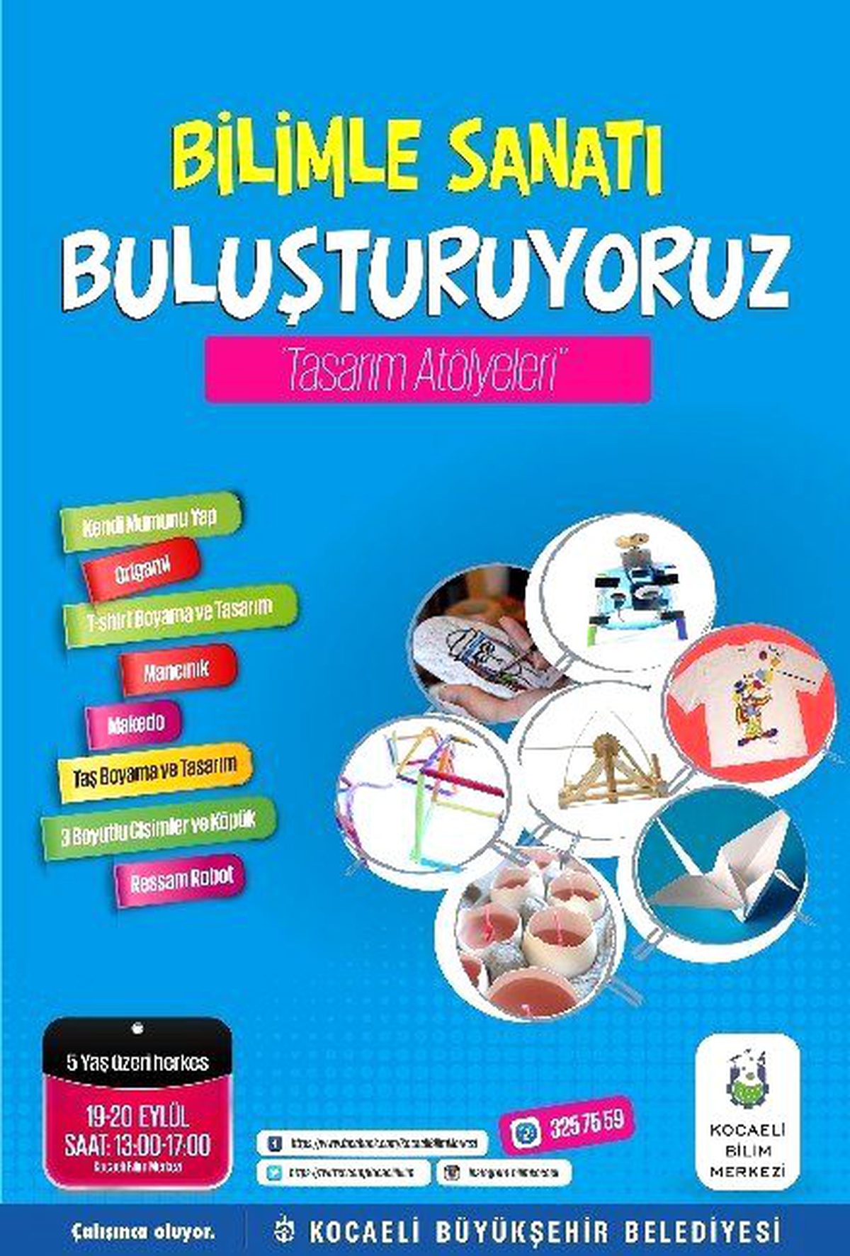 Bilimle Sanat, Bilim Merkezi\'nde Buluşacak