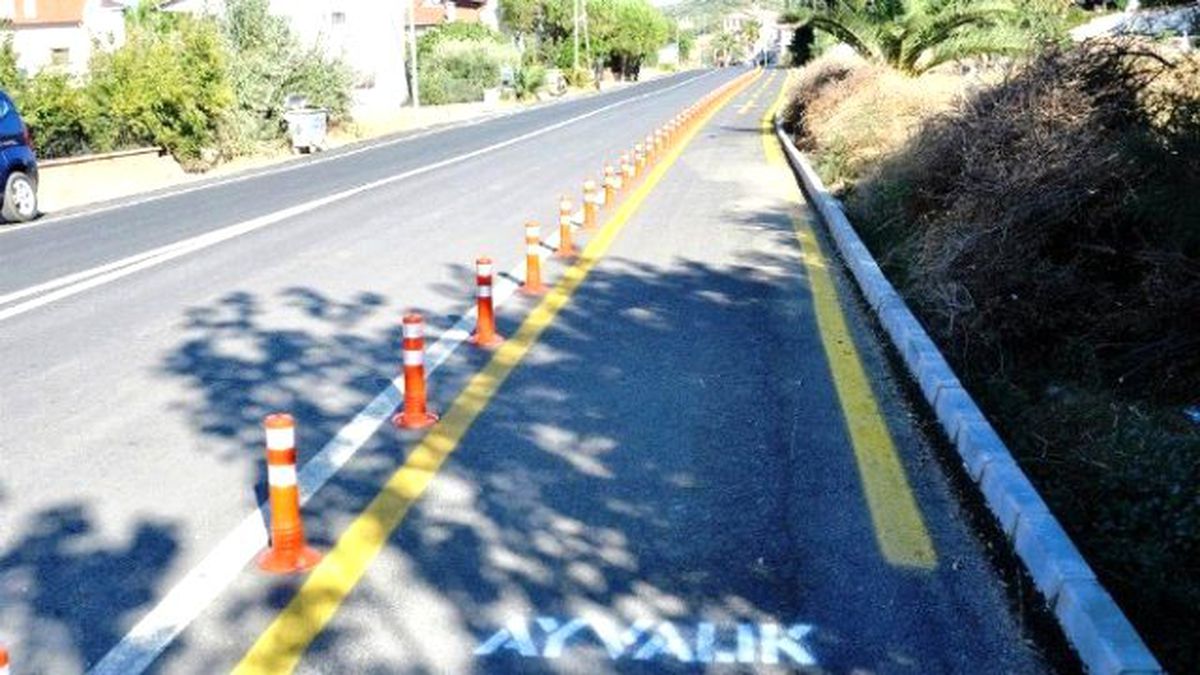 Cunda Adasına Bisiklet Yolu